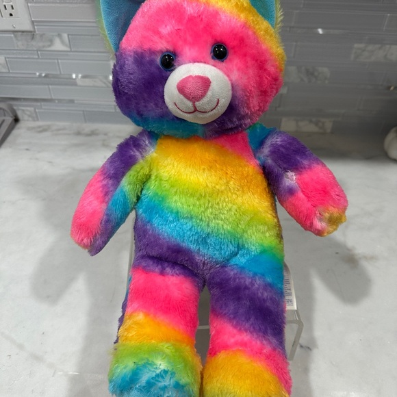 BABW Build-A-Bear Cub Condo Rainbow Cat Plush – 16” - Picture 8 of 9